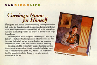 San Diego Life Magazine Article